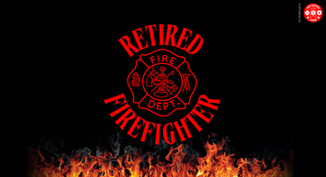 FIRE-RetiredFirefighter - Custom 20oz Tumbler