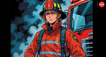 FIRE-Anime1 - Custom 20oz Tumbler